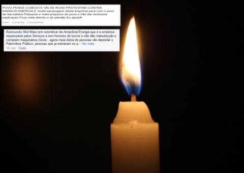 Blecaute leva população de Itacoatiara às ruas