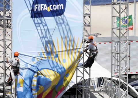 Ponta Negra passa por ajustes finais para receber a Fan Fest