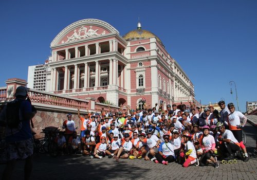 Primeira Pedalada da Inclusão teve público de 350 pessoas
