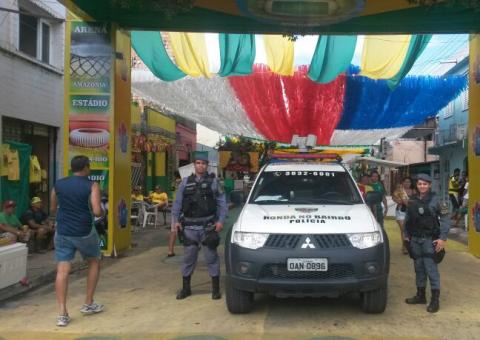 Ronda no Bairro reforça policiamento para eventos do Jogo do Brasil 