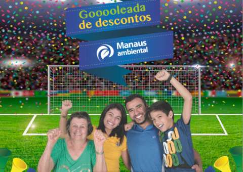 Campanha de Negociação da Manaus Ambiental oferecerá até 50% de descontos