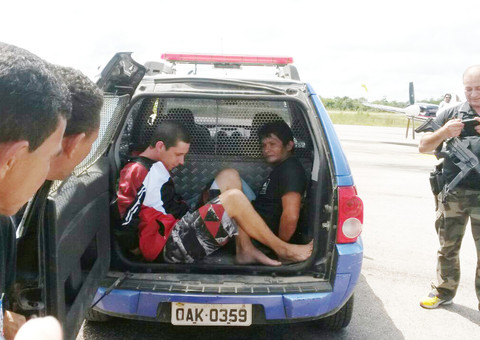 Assaltantes alugam avião para roubar bancos no Amazonas, mas são presos