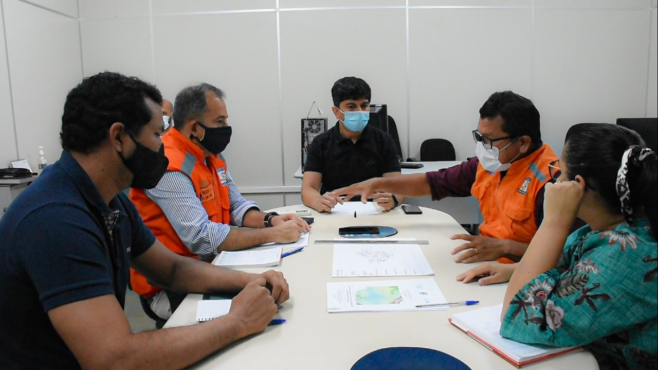 Casa Militar inicia mapeamento das áreas afetadas pela cheia 2021 em Manaus