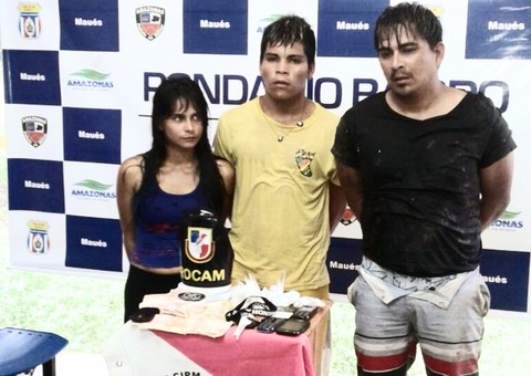 Supostos traficantes são presos em Maués por policiais da 10ª CIPM