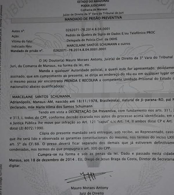  Sai mandado de prisão contra mandante de crime no Cheik Club