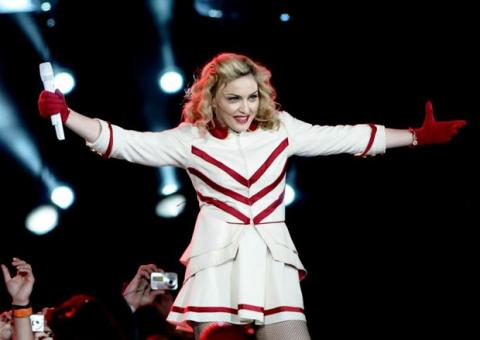 Madonna é a cantora mais bem paga do mundo