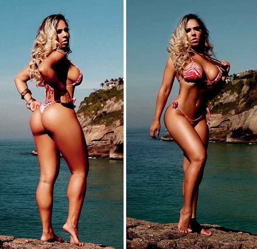  Mulher Melão exibe corpo mais sarado do que nunca; veja galeria
