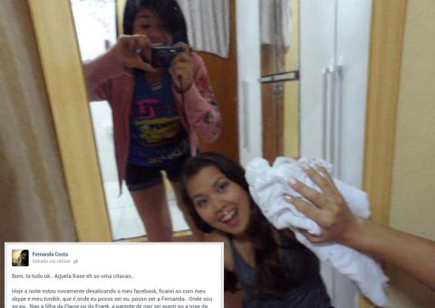 Meninas desativaram conta no Facebook antes de desaparecerem