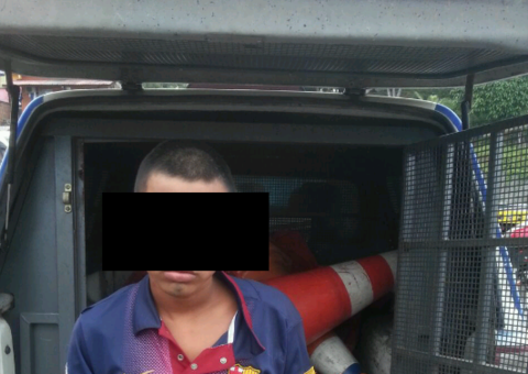 Polícia aborda adolescente com dois revólveres e 322 gramas de maconha