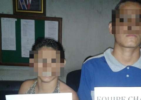 Menores apreendidos com 1,5 kg de drogas na Zona Norte