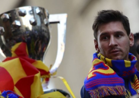 Messi afastado dos gramados por duas ou três semanas