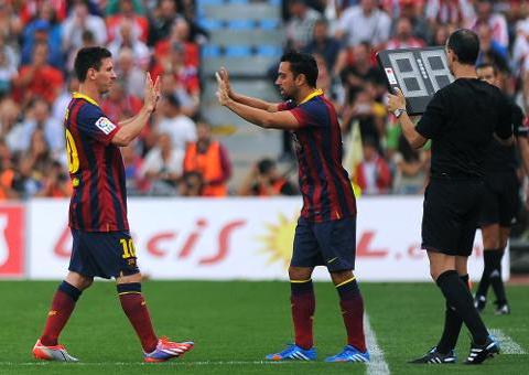 Messi desfalca o Barça por até três semanas