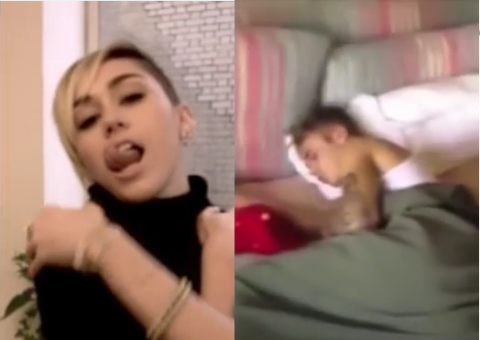 Miley Cyrus debocha de vídeo de brasileira com Justin Bieber. Veja