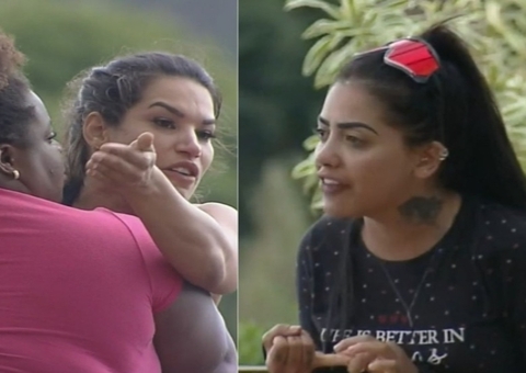 Mirella chama Raissa de louca e peoas iniciam bate-boca em A Fazenda