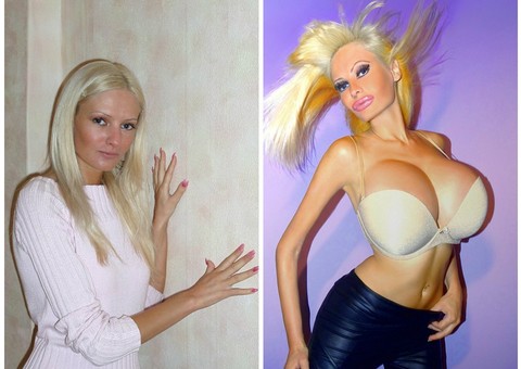 Modelo gasta R$ 114 mil para se parecer com uma boneca inflável