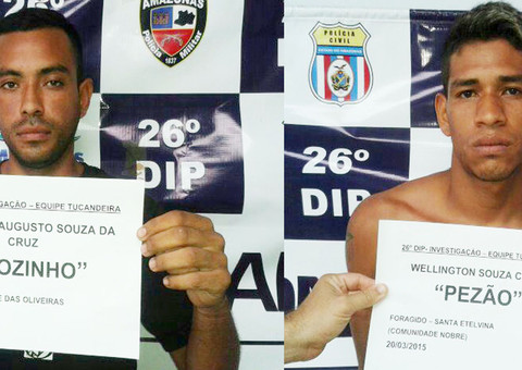 Equipe do 26º DIP recaptura foragidos do Compaj na zona Norte