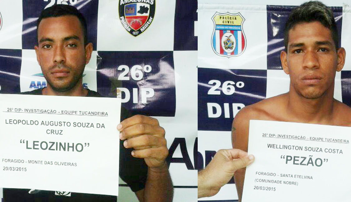 Equipe do 26º DIP recaptura foragidos do Compaj na zona Norte