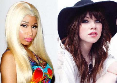 Carly Rae Jepsen grava remix com Nicki Minaj