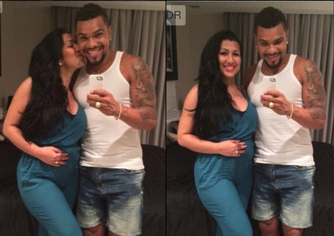 Mulher Moranguinho está grávida de uma menina