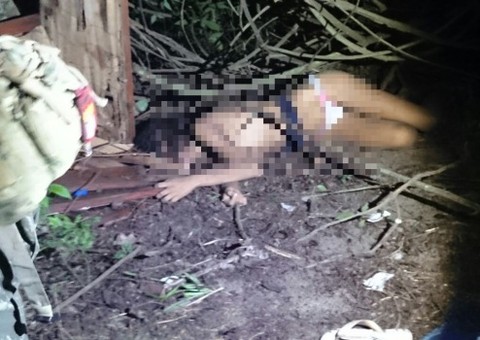 Jovem é encontrada morta com cipó no pescoço