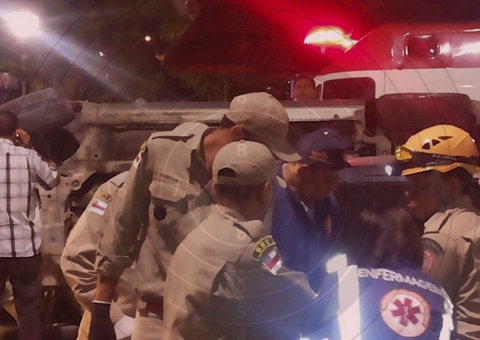 Jovem causa acidente grave na Djalma Batista durante 'racha'