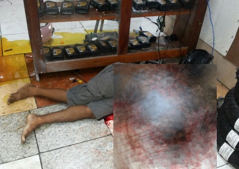 Homem é executado com 8 tiros dentro de loja de auto peças