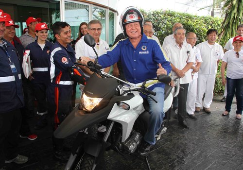 Prefeitura recebe novas motos para atendimento emergencial pelo Samu