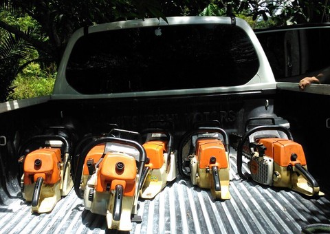 Em Autazes, quatro homens são presos por prática de crime ambiental