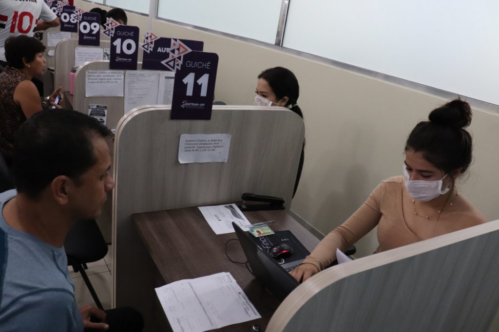 Detran suspende todas as atividades presenciais em Manaus