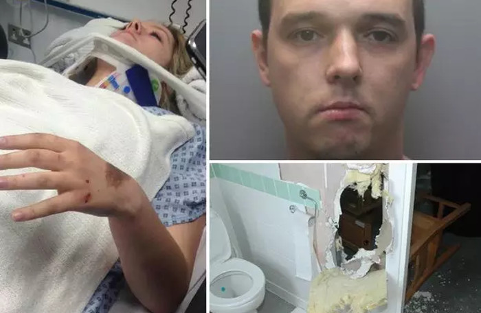  Voluntária pula a janela de um hospício com medo de louco por sexo