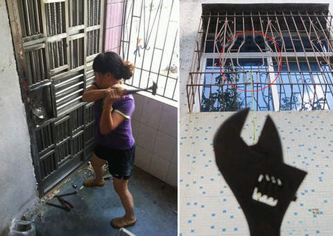 Esposa traída é presa por quebrar a porta da própria casa para flagrar marido