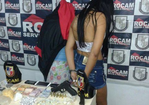 Sedutoras do pó tinham laboratório de drogas no Cidade de Deus