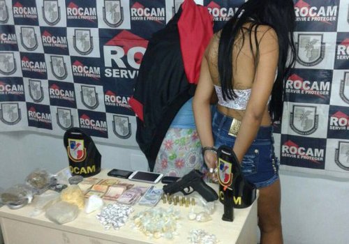 Sedutoras do pó tinham laboratório de drogas no Cidade de Deus