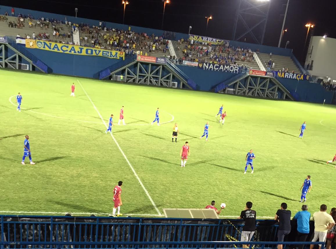  Nacional vence Rio Negro e segue líder do Campeonato Amazonense
