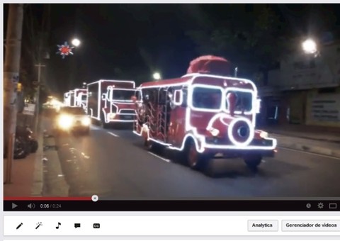 Papai Noel invade a cidade