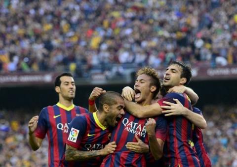 Com  grande exibição de Neymar o Barça vence de novo