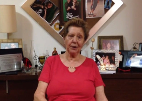 Mãe de Chorão detona neto em vídeo divulgado na internet