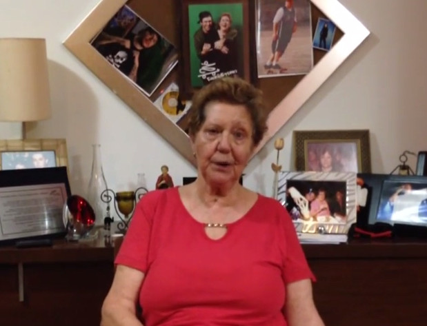 Mãe de Chorão detona neto em vídeo divulgado na internet