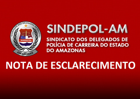 Em nota, SINDEPOL esclarece caso envolvendo donos de bar e padaria pegos com maconha