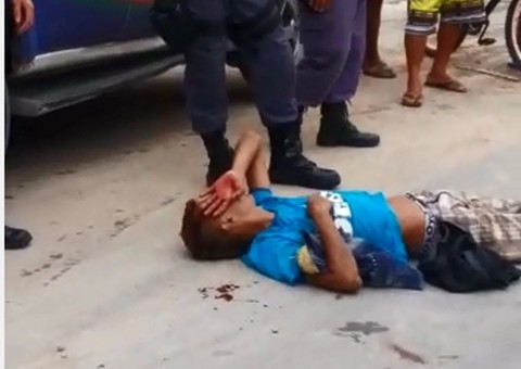 Ex-presidiário leva uma surra no Nova Vitória ao tentar roubar morador