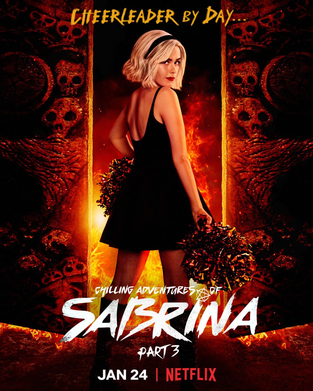 Última temporada de Mundo Sombrio de Sabrina ganha teaser com cena inédita