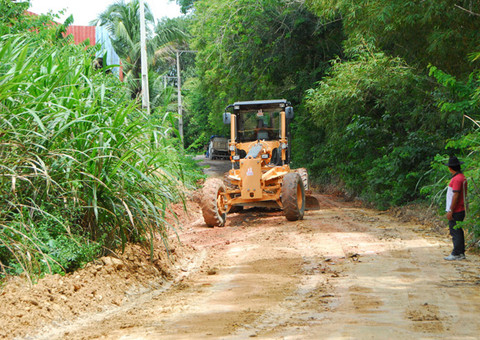 Onze ramais da zona rural recebem obras de infraestrutura