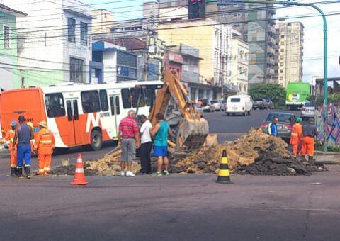   Getúlio Vargas é parcialmente interditada para obras