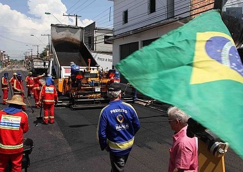 Obras de recapeamento são intensificadas