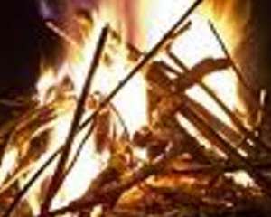 Alguém está se queimando