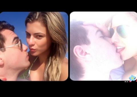  Babi Rossi posa aos beijos e se declara para Olin Batista