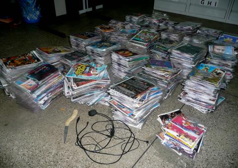 Prefeitura apreende CDs e DVDs piratas no T3