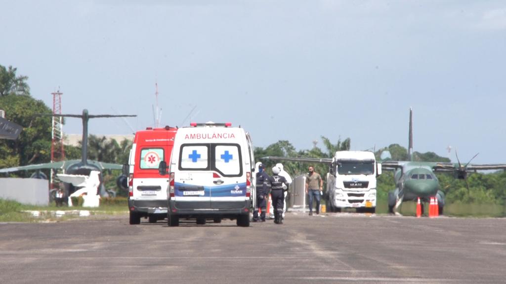 Mais 17 pacientes de Manaus são transferidos para o Rio de Janeiro