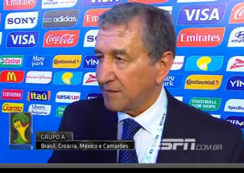 Parreira: "Se eu tivesse que escolher, Manaus não seria sede da Copa"