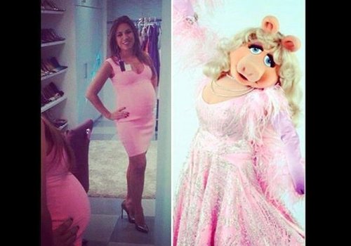 Grávida, Patrícia Abravanel se compara a uma porquinha